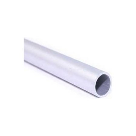M-D M-D® Aluminum Round Tubing, 72"L x 7/8"W x .055"H, Mill Silver 58453